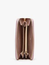 Portefeuille Ted lapidus Roze jara TLMQ1501-vue-porte
